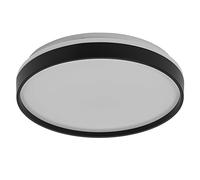 Osram OR isela Plafonnier LED 385mm, 24W, 3000K blanc chaud, Noir, Métal avec anneau en plastique, IP20