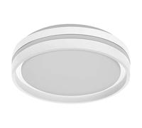 Osram Orbis Noemi Plafonnier LED 285mm, Blanc, 3000K blanc chaud, 3 niveaux de gradation, Click-DIM, IP20