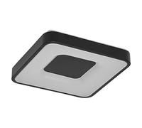 Osram ORBIS Piana Plafonnier LED 380mm, 24W, 3000K blanc chaud, Click-DIM, Noir, Métal, IP20