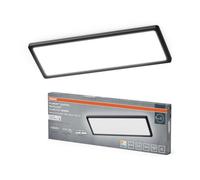 OSRAM Panneau LED noir, 2800 K / 4000 K / 6000 K, blanc chaud, 1850 lm, 24 | Couleur du produit Noir, 2800 Kelvin, 1850 Lumen, 50000 h Durée de vie, IP54, 1-Pack