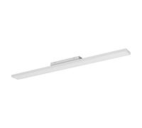 Osram Panneau lumineux Planon Frameless blanc avec technologie LED avancée, 35 W, forme rectangulaire (1200 x 100 mm), couleur de lumière blanc chaud à 3000 K, boîtier en aluminium