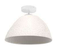 OSRAM Plafonnier Decor Camel Bell blanc en métal et papier mâché, E27, 375 mm de