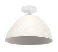 OSRAM Plafonnier Decor Camel Bell blanc en métal et papier mâché E27 375 mm de diamètre abat-jour en matériau recy urable