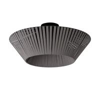 OSRAM Plafonnier DECOR Stripes E27 Gris 405mm, Plafonnier en acier et polyester