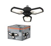 OSRAM HOMELIGHTING Highbay Blade E27 60W 840 E27 Black 4099854429316 Plafonnier éclairage indirect CEE: F (A - G) E27 60 W noir