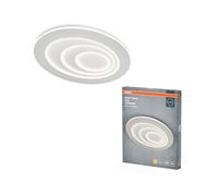 Osram Plafonnier LED ORBIS SPIRAL OVAL 720mm, blanc, 63W, 5000lm, blanc chaud, distribution efficace de la lumière directe, longue durée de vie, module LED non remplaçable, ovale, IP20, 3000K.