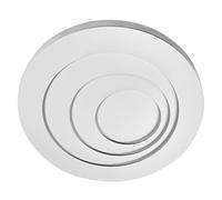 Osram Plafonnier LED ORBIS SPIRAL ROUND 685mm, blanc, 63W, 5000lm, couleur de lumière blanc chaud, distribution efficace de la lumière indirecte, longue durée de vie, module LED, rond, IP20, 3000K.