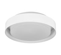 Osram Plafonnier ORBIS MADRID 290mm, blanc, culot E27, peut être équipé d'une ampoule connectée, haute qualité, design moderne, boîtier en métal, adapté à une utilisation en intérieur, rond, IP20