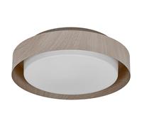 Plafonnier Osram ORBIS MADRID 290mm Bois Design Moderne E27