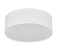 Osram Plafonnier ORBIS PARIS 300mm, blanc, culot E27, peut être équipé d'une ampoule connectée, de haute qualité, design moderne, avec abat-jour en tissu, adapté à un usage intérieur, rond, IP20