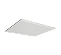Osram Plafonnier Planon Plus blanc avec technologie LED avancée, 36 W, forme carrée (600 x 600 mm), couleur de lumière blanc neutre à 4000 K, boîtier en aluminium, diffuseur en PMMA givré