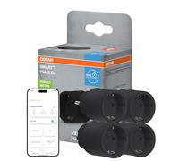 OSRAM Prise EU SMART+ Matter Plug, 2 300 W, 10 A, IP20, noire, compatible | Couleur du produit Noir, , 48 mm diamètre, Durée de vie, IP20, 1-Pack