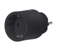 OSRAM Prise EU SMART+ Matter Plug, 2 300 W, 10 A, IP20, noire, compatible avec Alexa, Google Home et Apple HomeKit
