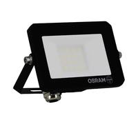 Osram Projecteur LED LUX moderne 10 W, 900 lm, 3 000 K, spot extérieur, capteur, IP65, aluminium noir, verre dépoli