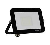 Osram Projecteur LED LUX moderne 20 W, 1 800 lm, 3 000 K, spot extérieur, capteur, IP65, aluminium noir, verre dépoli