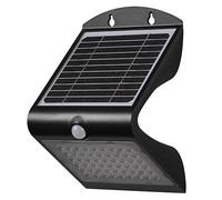OSRAM Projecteur solaire ENDURA BUTTERFLY, noir, 4 W, 500 lm, détecteur de mouvement et lumière, lumière extérieure, batterie rechargeable, écologique, longue durée, facile à installer, IP65, 4000 K.