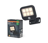 Osram Projecteur/spot gris foncé, 140 lm, 1,8 W, IP44, blanc chaud, 3000 K, angle de faisceau de 90°, capteur de lumière, durée de vie de 25 000 h