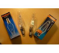 OSRAM RADIUM Halolux HC Lampe Halogène Pyramide E14 40W 64861 Clair