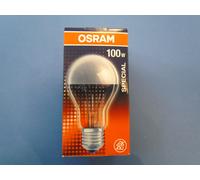 OSRAM RADIUM Lampe Spéciale E27 100W Kuppe 180° Argent Tête Miroir