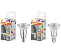 Osram Réflecteur LED Spot Star PAR16 50, 2700 K blanc chaud, 3,7 W, E14, 36°, 350 lm, 15 000 h, pour spots, éclairage d'accentuation, petite douille, vitrines (Lot de 2)