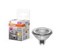 Osram Réflecteur LED Superstar MR16 50 à intensité variable, 2 700 K blanc chaud, 6,1 W, GU5.3, 36°, 621 lm, 25 000 h, basse tension, pour spots, vitrines
