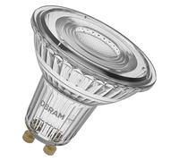 Osram Réflecteur LED Superstar PAR16 80 à intensité variable, 2 700 K blanc chaud, 6,1 W, GU10, 36°, 575 lm, 15 000 h, pour éclairage ponctuel, magasins, restaurants