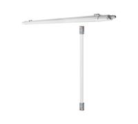 OSRAM Luminaire pour locaux humides Submarine Slim 1.2M, 18W, 4000K, IP65, 1600lm, blanc, boîtier en polycarbonate, longueur 1245 mm, pour caves et ateliers
