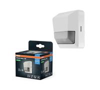 Osram Sensor Applique avec capteur de Mouvement 180° et de lumière pour Montage Plafond affleurant, Blanc, Protection IP55, pour entrées