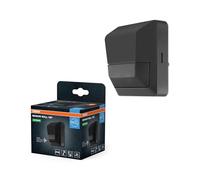 Osram Sensor Applique avec capteur de Mouvement 180° et de lumière pour Montage Plafond affleurant, Gris foncé, Protection IP55, pour entrées