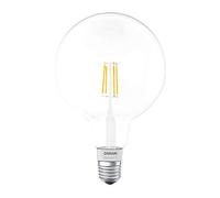 OSRAM Smart+ Ampoule LED à Filament Connectée - Culot E27 - Forme Globe - Dimmable - Blanc Chaud 2700K - 5,5W (équivalent 50W) - Bluetooth - Compatible Siri sur Apple & Alexa sur Android