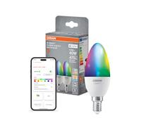 Osram SMART+ Bougie RGB (lot de 2, E14, 9W) - blanc chaud à froid + RGB - | , LED Lamps, 39 Millimetres dia, 20000 Hours, pack de 2