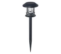 Osram SMART+ extérieur Bluetooth piquet solaire Path, avec blanc réglable (3000K-6500K) + lumière de couleur, utilisable sans alimentation, jusqu'à huit heures d'autonomie, protection IP44, noir