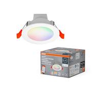 Osram SMART+ Matter Downlight LED Encastré Blanc 86mm, 4. 5W, 300lm, RGB+TW | SMART+ MATTER Recess Downlight, Spot lights and ceiling spots, Blanc, 86 mm dia, pack de 1