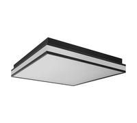 Osram SMART+ Matter Magnet Plafonnier LED Noir 450x450mm, 42W, 2500lm, TW 3000-6500K, WiFi, Alexa
