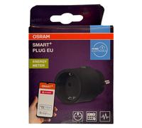Osram SMART+ Plug Zigbee EU Noir - Pack de 4 avec Suivi Énergétique