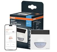 OSRAM Smart+ WiFi détecteur de Mouvement extérieur Blanc, Protection IP65, pour Applications Maison connectée extérieur
