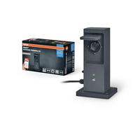 OSRAM SMART+ WiFi Outdoor Terminal EU avec répéteur intégré et 2 prises, blanc, 230 V, étend la zone WiFi extérieure, liaison d'appareils sans fil, contrôlable par application, garantie 3 ans, IP44