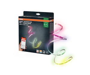 Osram SMART+ Zigbee bandes LED extérieures flexibles RVBB gradables, | Smart+ ZB Outdoor Flex, Party Lighting Special and Mood Light, Blanc, 20000 h, pack de 1