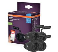 OSRAM SMART+ ZIGBEE prise extérieure UE, prise extérieure avec contrôle de | Couleur du produit Noir, , diamètre, Durée de vie, IP44, 1-Pack