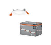 Spot encastrable LED Essential Slim 85 mm 4,5 W Blanc, lot de 3 downlights
