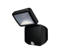 OSRAM Spot extérieur OSRAM, Spot LED à batterie, noir, 4W, 4000K, IP54, capteur