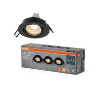 OSRAM HOMELIGHTING 4058075853515 Spot de plafond, Plafonnier à spot LED GU10 noir