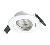 Osram spots encastrables avec LED GU10, système Twistlock, blanc, IP20 pour l'intérieur, accessoires montage inclus