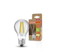 Osram Superstar + Classic A Fil 75 LED lampe, E27, 57W, 1055LM, 2700K, Lumière blanche chaude, Dimmable, technologie de filament LED, classe d'efficacité énergétique B