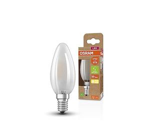 Osram Superstar + Classic B GLFR 40 LED lampe, E14, Ministry Form, 2,5W, 470LM, 2700K, CHARGE LUMIÈRE, TECHNOLOGIE DE FILAAGE LED, Consommation très faible d'énergie, Efficacité énergétique