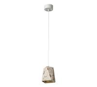 OSRAM Suspension DECOR Gleam Box E27 Blanc, terrazzo, métal, aspect de haute qu