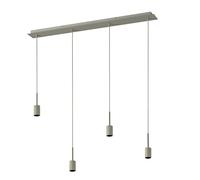 Osram Suspension Decor Needle Linear 4xE27, beige, acier, compatible avec ampoule décorative, IP20