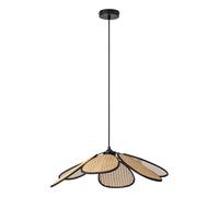 OSRAM Suspension DECOR Rattan Daisy 580mm E27 Marron, rotin, métal, naturel, po