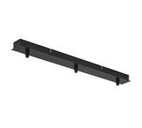 Osram Suspension Vintage 1906® 3X Canopy LINEAR, noire, max. 3x15W LED, linéaire, simple canopée pour montage au plafond, connexion de 3 suspensions, design vintage minimaliste, IP20