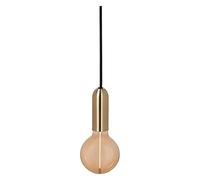 Osram Suspension Vintage 1906® ROUND E27, dorée, max. 25 W (LED 15 W), culot E27, rosace ronde, suspension d'intérieur, à combiner avec des lampes 1906, à combiner avec des lampes intelligentes